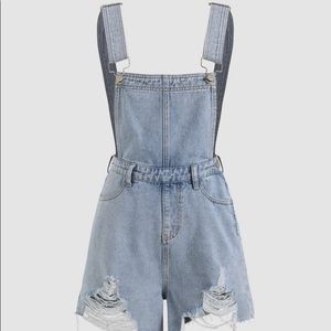 Overall Shorts